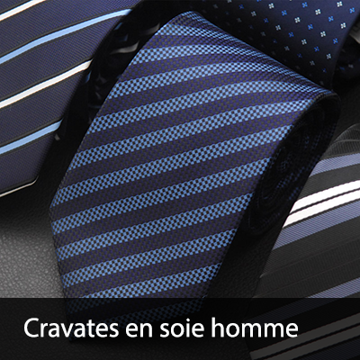 Cravates en soie homme
